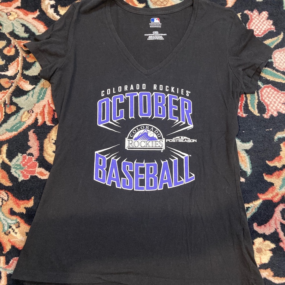 Colorado Rockies VNeck Shirt